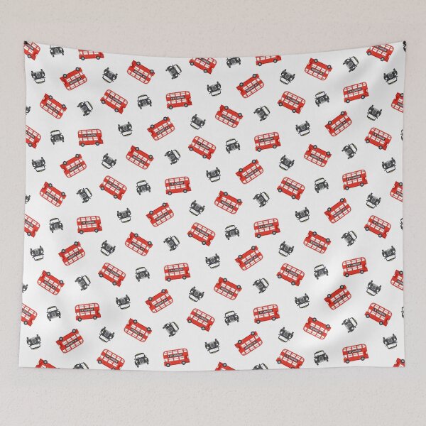 Item preview, London buses and taxis designed and sold by Cheekyleopard.