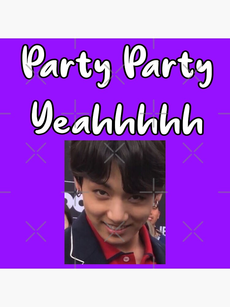 Party Party Yeah Hoodie Jungkook Hoody Bangtan Hood BTS Fan 