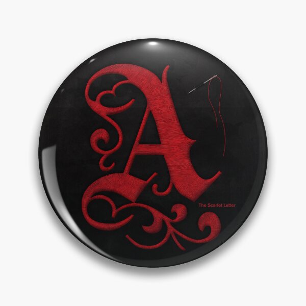 Item preview, The Scarlet Letter, Nathaniel Hawthorne Literary Art for Book Lovers designed and sold by RedHillPrints.