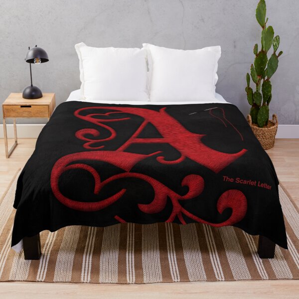 Item preview, The Scarlet Letter, Nathaniel Hawthorne Literary Art for Book Lovers designed and sold by RedHillPrints.