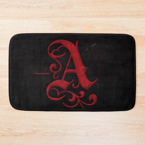Item preview, The Scarlet Letter, Nathaniel Hawthorne Literary Art for Book Lovers designed and sold by RedHillPrints.