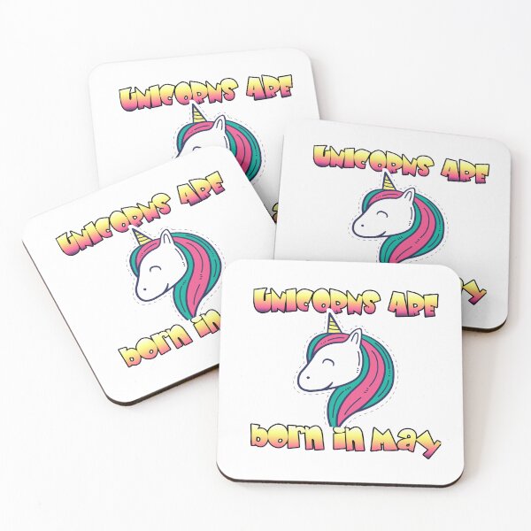 Item preview, Unicorns Are Born In May  designed and sold by Culveays.