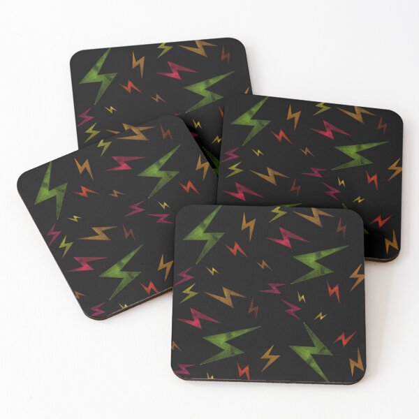 Item preview, Black Rainbow Bolts designed and sold by Comfy Corner.