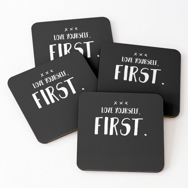 Item preview, Love yourself, first. Funny Lazy Quote designed and sold by Quotes ⭐⭐⭐⭐⭐.