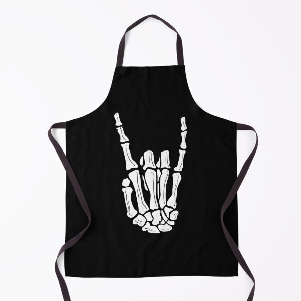 Item preview, Punk Skeleton Hand Sign in White designed and sold by BEyourself be.