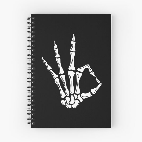 Item preview, Three Skeleton Hand Sign in White designed and sold by BEyourself be.