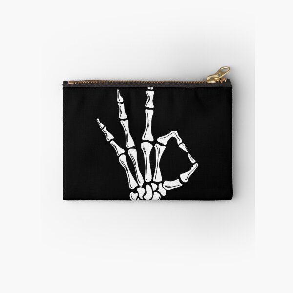 Item preview, Three Skeleton Hand Sign in White designed and sold by BEyourself be.