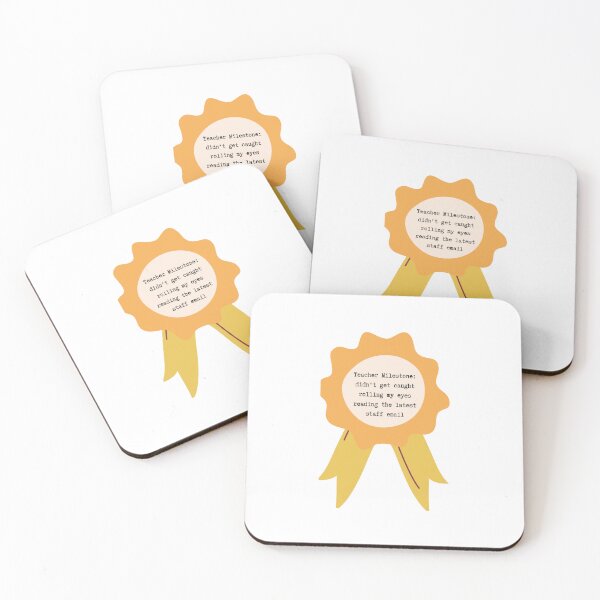 Item preview, Teacher Milestone: Didn't get caught rolling my eyes reading the latest staff email designed and sold by Lilac225769.