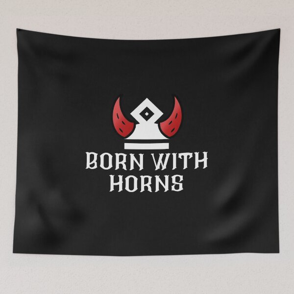 Item preview, Born with Horns  designed and sold by Pixelish.