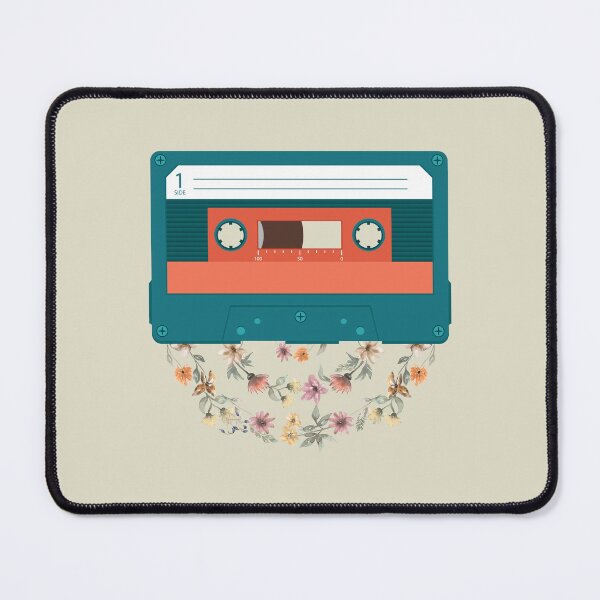 Item preview, Floral audio cassette designed and sold by RedTomasB.
