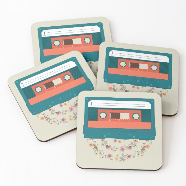 Item preview, Floral audio cassette designed and sold by RedTomasB.