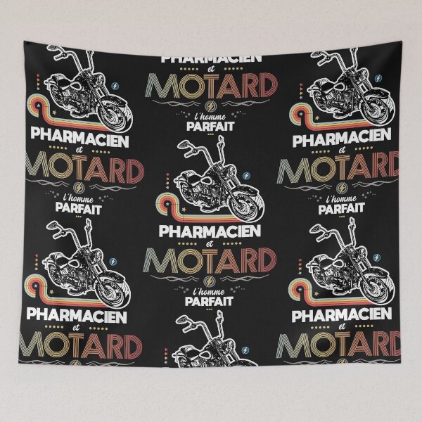 Item preview, Pharmacist and biker the perfect man designed and sold by lepetitcalamar.