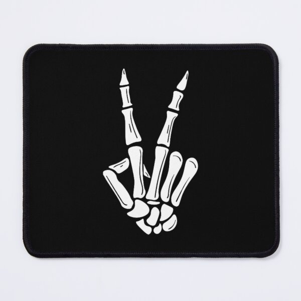 Item preview, Peace Skeleton Hand Sign in White designed and sold by BEyourself be.