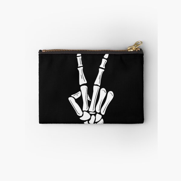 Item preview, Peace Skeleton Hand Sign in White designed and sold by BEyourself be.