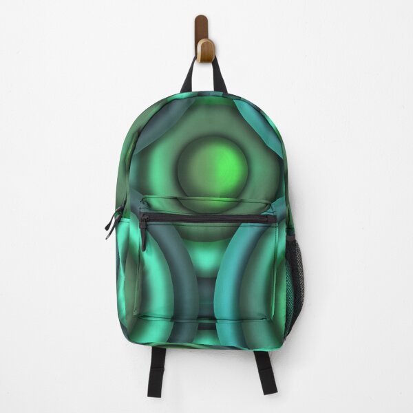 Item preview, 3D circles blue green designed and sold by Milamara.
