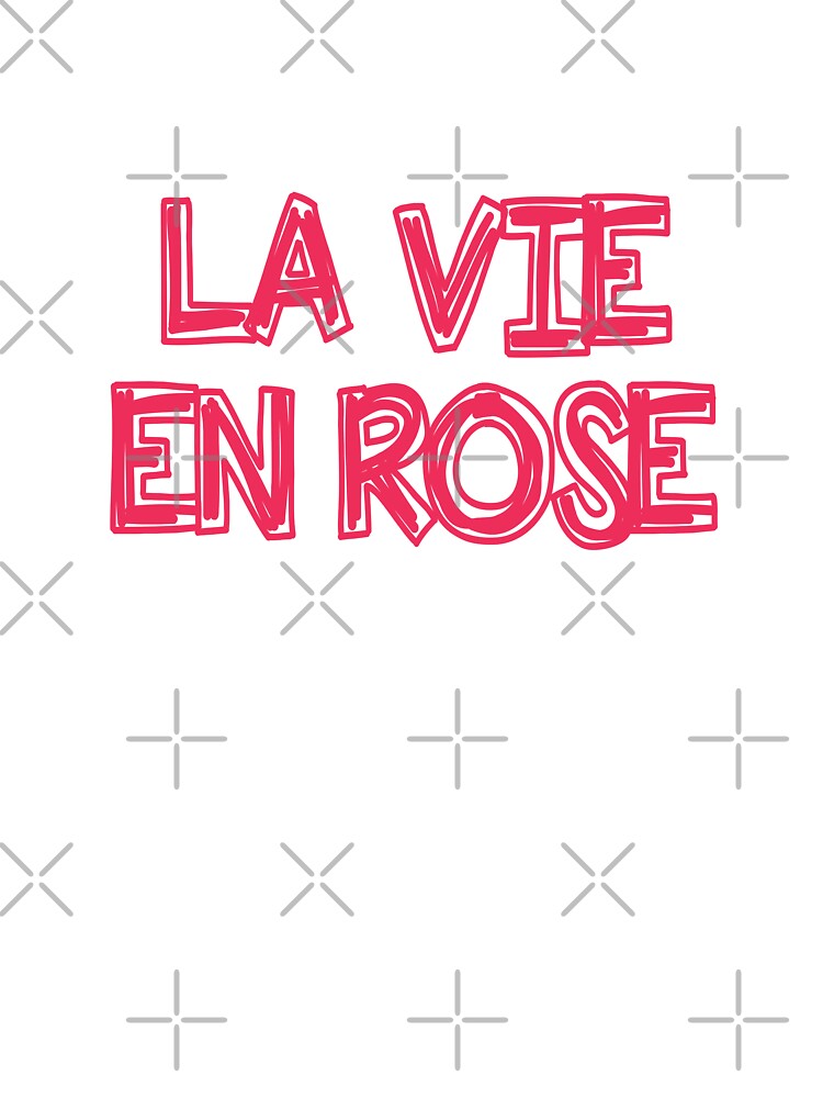 La Vie En Rose” Red T-Shirt – Louis Armstrong Official Store