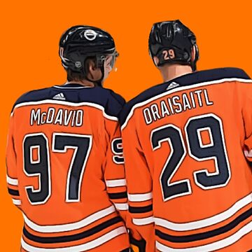 Pop! Sports: NHL - Edmonton Oilers Connor McDavid Orange Jersey 