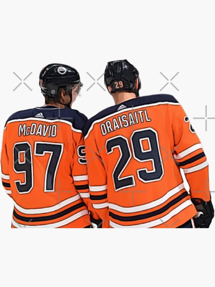 Pop! Sports: NHL - Edmonton Oilers Connor McDavid Orange Jersey 