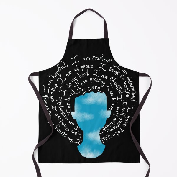 Item preview, Serene Skies Positive Affirmations Female Silhouette designed and sold by Deborah Camp.