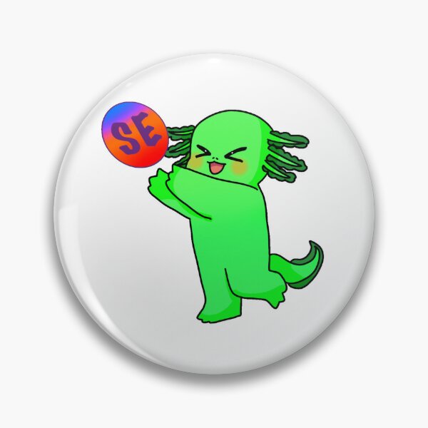 Artikelvorschau, GFP Axolotl SE Throw entworfen und verkauft von Spherical Effects Shop.