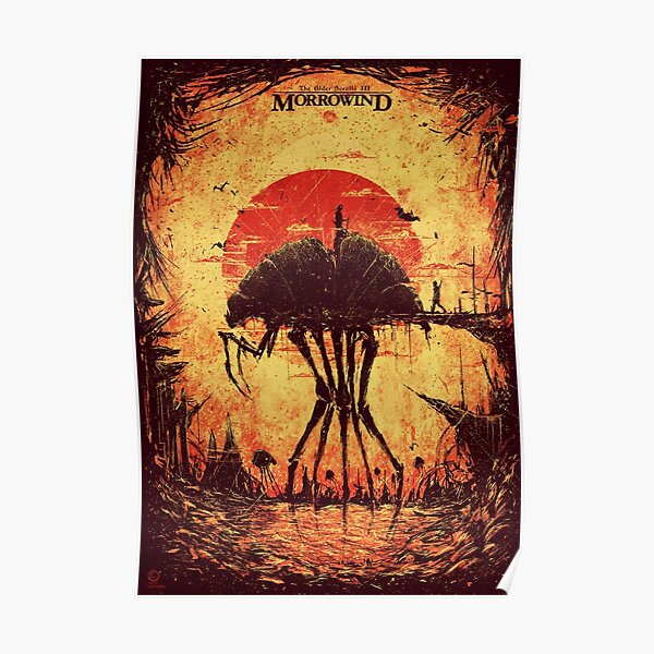 Elder Scrolls Morrowind Epic Poster Poster
