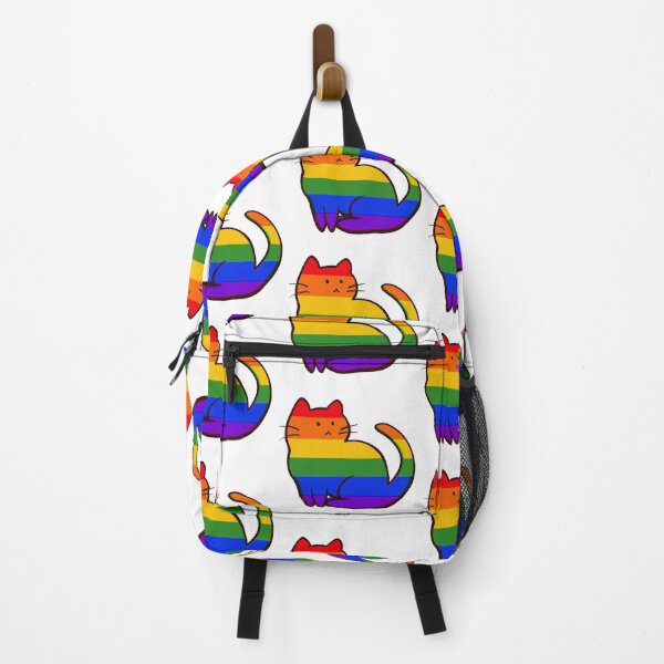 Item preview, Cute pride cat design - lgbtq+ gay flag queer kitty no.3 designed and sold by Balsamista-art.