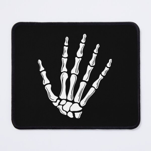Item preview, Five Skeleton Hand Sign in White designed and sold by BEyourself be.