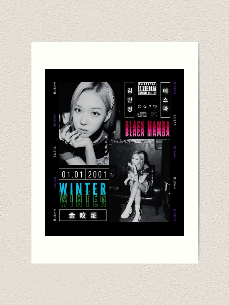 aespa Winter Black Mamba Era