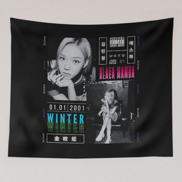 Item preview, aespa Winter Black Mamba Era designed and sold by sakurapalette.
