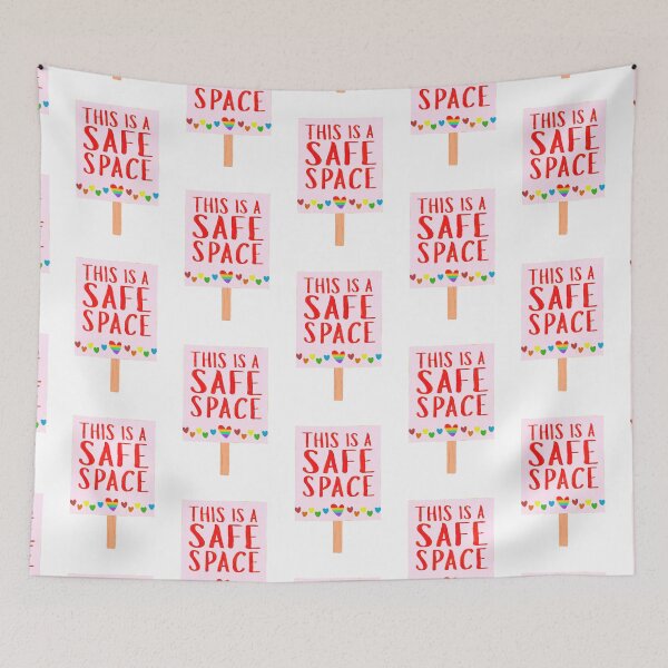 Item preview, This is a Safe Space, Happy Pride 2022 designed and sold by Lilac225769.