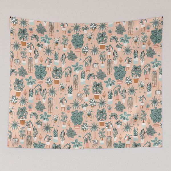 Item preview, Just One More Plant - Pink designed and sold by WildNorthCo.