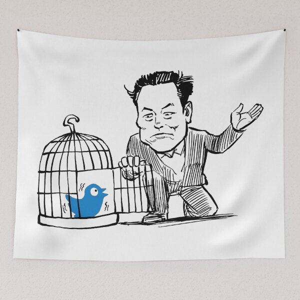 Item preview, Finally Happened - Twitter Go To The Free Speech designed and sold by NAJRAN.