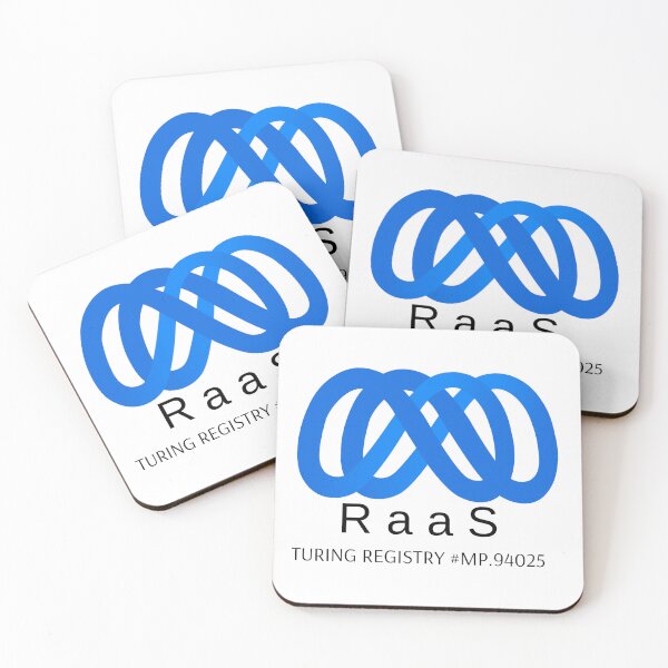 Item preview, Reality as a Service RaaS AI (Autonomous Intelligence series) AI t-shirt designed and sold by Gibson Futures.