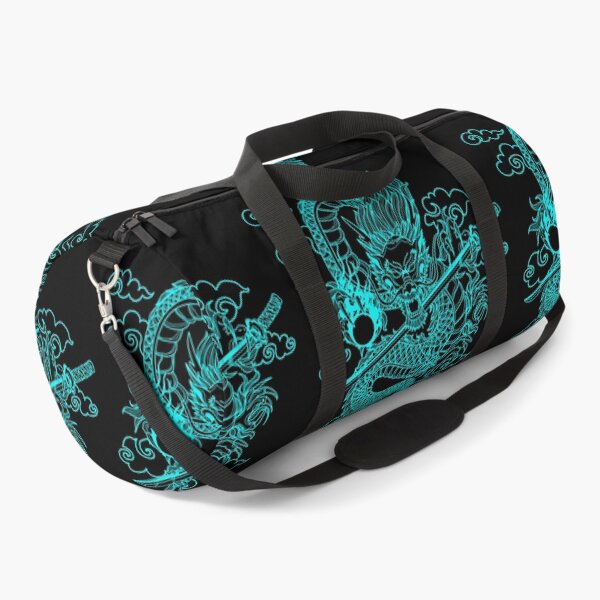 Item preview, Turquoise Chinese Dragon with Black Background designed and sold by SoccaTamam.