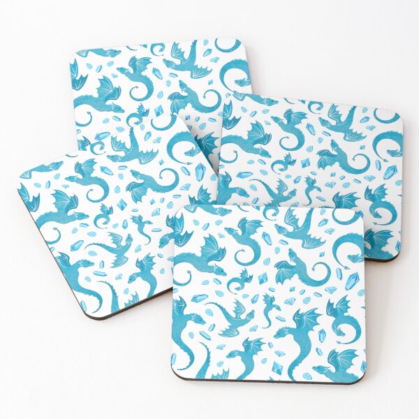 Item preview, Dragon’s Hoard - aquamarine blue designed and sold by missannelouise.