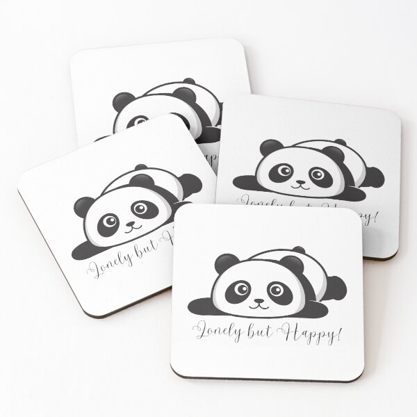 Item preview, a lonely panda | sad panda artwork designed and sold by LilysDesignShop.