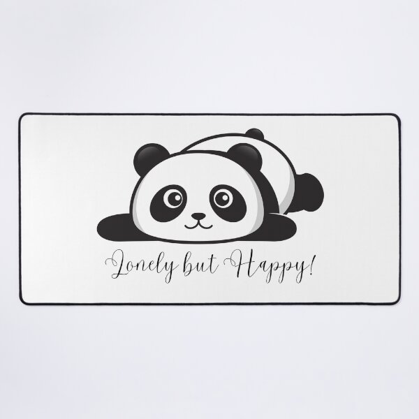 Item preview, a lonely panda | sad panda artwork designed and sold by LilysDesignShop.