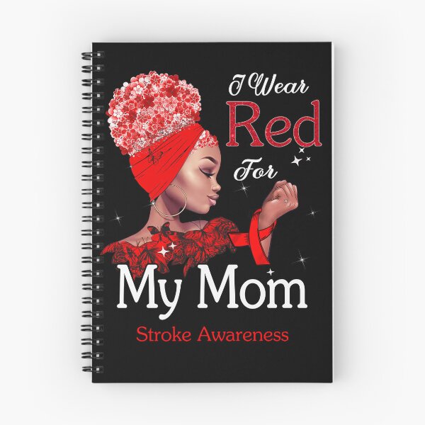 Item preview, Stroke Awareness Black Girl I Wear Red For My Mom designed and sold by tenjun16.