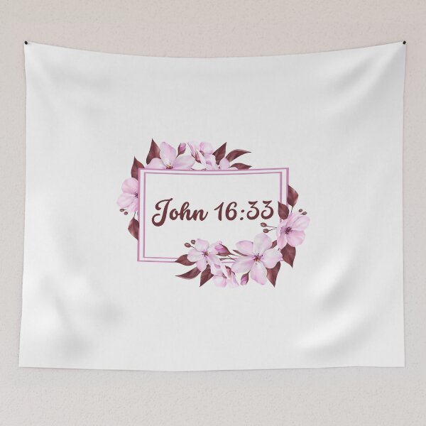 Item preview, John 16:33 designed and sold by ClairsCreations.
