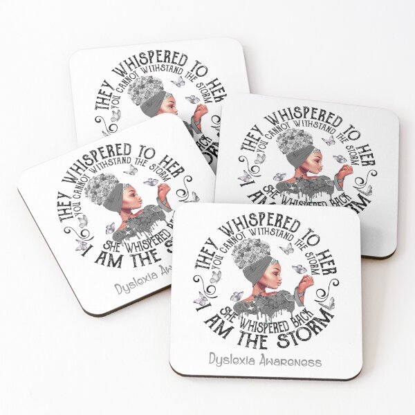 Item preview, Black Girl I Am The Storm Dyslexia Awareness designed and sold by Mnrshirley.