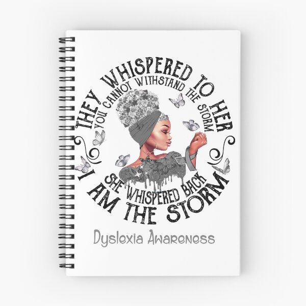 Item preview, Black Girl I Am The Storm Dyslexia Awareness designed and sold by Mnrshirley.