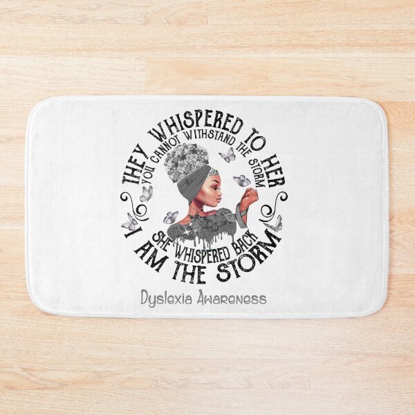 Item preview, Black Girl I Am The Storm Dyslexia Awareness designed and sold by Mnrshirley.