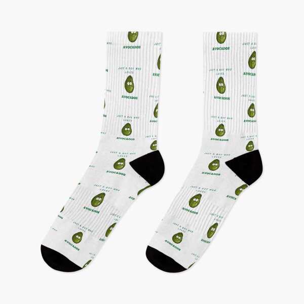 Item preview, Just A boy Who Loves Avocados designed and sold by DoraHappy.
