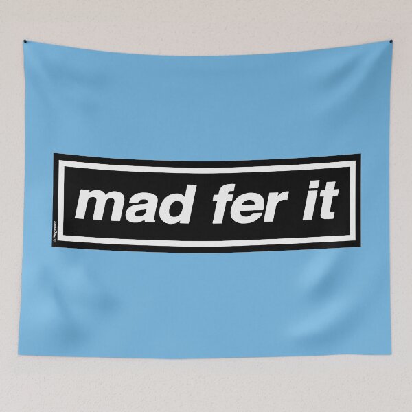 Item preview, Mad Fer It - OASIS x Phigment Band Tribute - MADE IN THE 90s designed and sold by phigment-art.