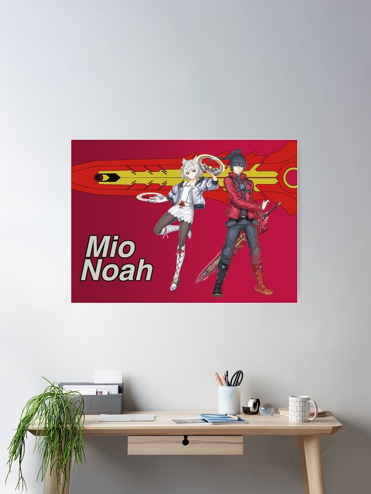 12x18 Print Xenoblade Chronicles 3 Noah and Mio -  Sweden