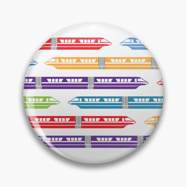 Artikelvorschau, WDW-inspirierte Monorail-Normalfarben entworfen und verkauft von flashoverstudio.