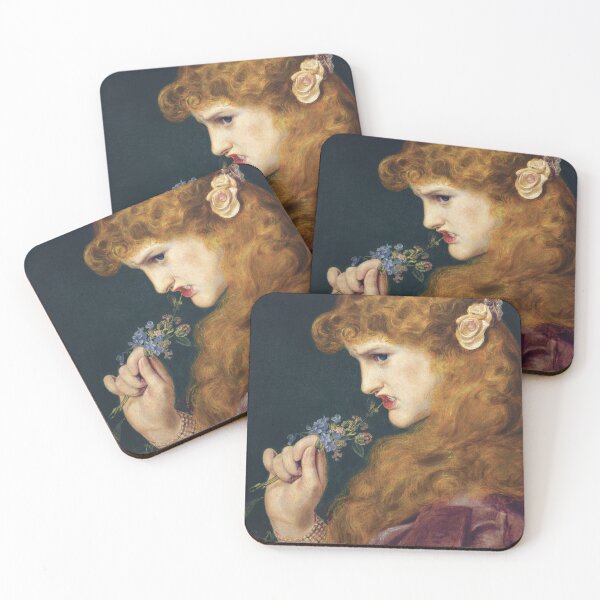 Item preview, Love's Shadow | Anthony Frederick Augustus Sandys | Pre-Raphaelite Jealousy Print designed and sold by CJET.