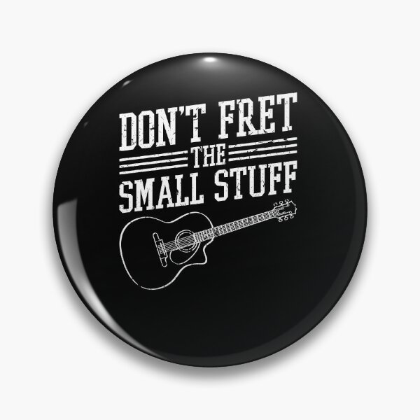 Item preview, Don't Fret The Small Stuff Luthier Guitar Builder Instrument designed and sold by Sinful Charm.