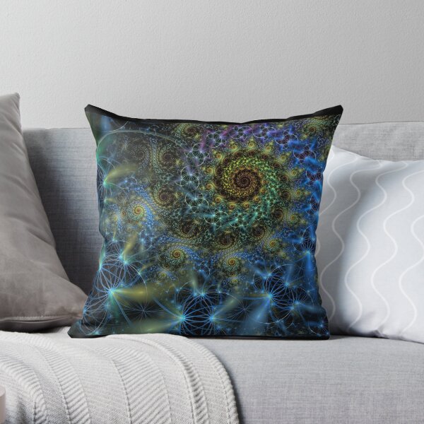 firefly dance Throw Pillow