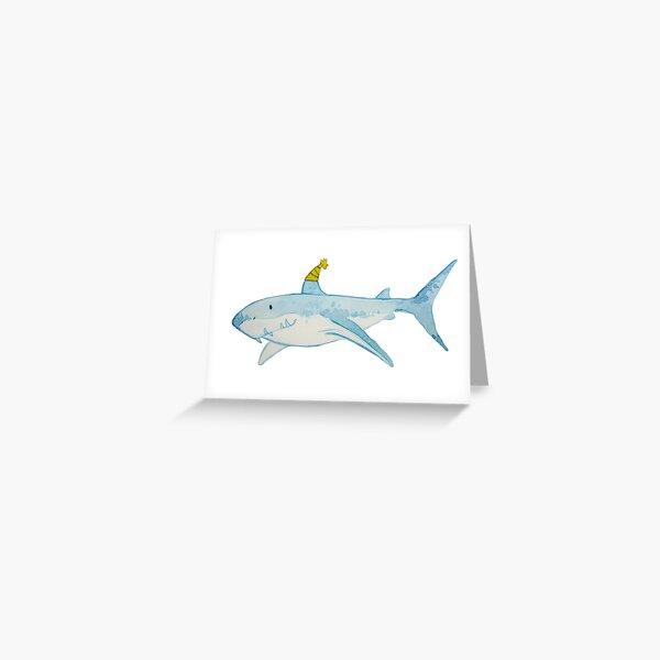 Item preview, Birthday Shark designed and sold by Stardust and Sketches.
